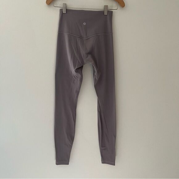 Lululemon Align High Rise Twist Front Full Length Size 4 Purple Special Edition - Picture 5 of 11